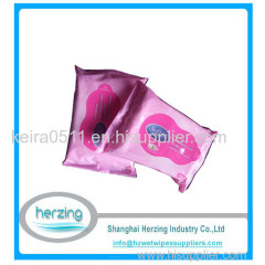 2016 new intimate hygiene wet wipes for female with high sterilization ability