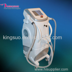 2 in 1 808nm diode laser & ipl shr hair removal machine