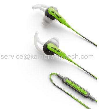 Bose SoundSport Green In-Ear Headphones for iPhone iPod iPad from China manufacturer