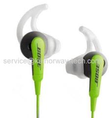 New Bose SoundSport Sports Earbuds Earphones With Inline Mic and Remote Energy Green