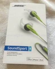 New Bose SoundSport Sports Earbuds Earphones With Inline Mic and Remote Energy Green