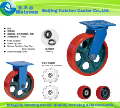 Kaiston Super Heavy Duty Iron Castor Wheels