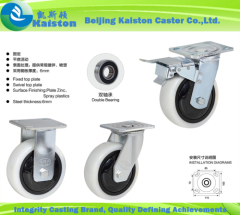 Kaiston Korean Type Polyurethane Caster heavy duty castors industrial castors