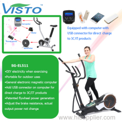 moto magnetico bicicletta ellittica Selfgenerating Fitness Bike SelfGeneration Green Bike Magnetic Bike elliptical bike