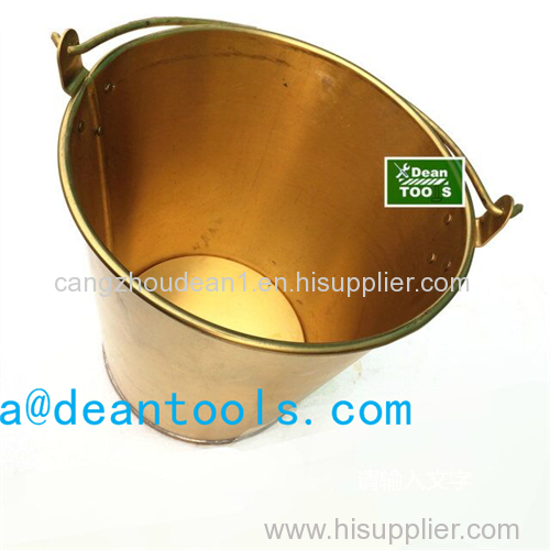 non sparking bucket copper alloy bucket brass bucket