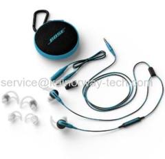 Bose SoundSport Blue In-Ear Wired Earphones Earbuds With In-line Mic for Apple Devices