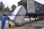 Photos of shipment-curing oven