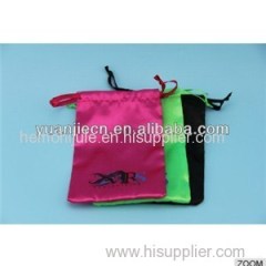 Satin Bag With Printed Logo