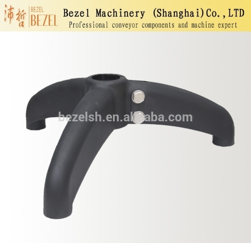 Support tripods base for food conveyor