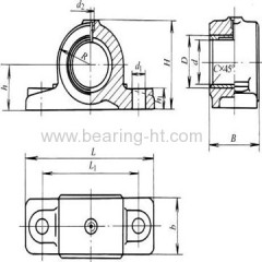 Good quality for pillow block bearing