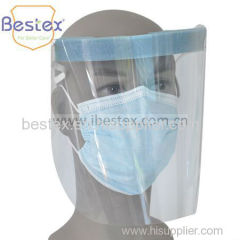 3/4 Protection Disposable Face Visor Shield