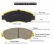 Auto Car NAO Ceramic Disc Brake Pad