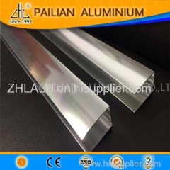 WOW!Chemical Polishing Aluminium Extrusions/crystal amber aluminum profiles/corolful polish aluminium profiles