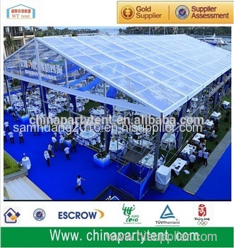 Clear span China Transparent Wedding Tent With Clear Top