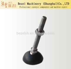 Screw adjustable feet for conveyors