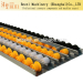 Conveyor belt guide roller for conveyor of beverage industry