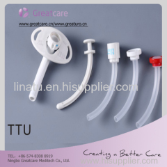 CE/ISO proved tracheostomy tube with inner cannula in medical disposable suppliers