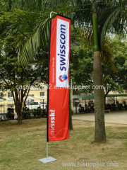 Flying flags Rectangular banner