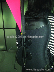 Backpack flying banner flags