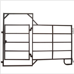 ranch entrance gates for cattle with steel material