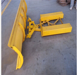 steel snow plough with hook for forklift
