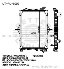 Auto Radiator For RENAULT RVI MAGNUM (05-)