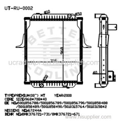 Truck Radiator For RENAULT MAGNUM PREMIUM 370/400/420(00-)