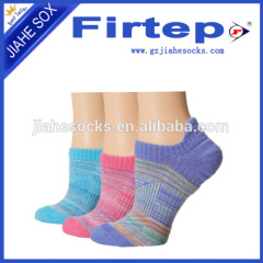 Jacquard pattern women ankle sport leisure socks professiona socks factory