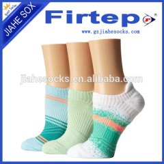 Jacquard pattern women ankle sport leisure socks professiona socks factory