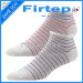 Stripe design men's ankle leisure socks cotton sport socks