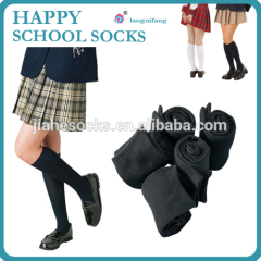 Japan style student knee socks cotton school socks customized