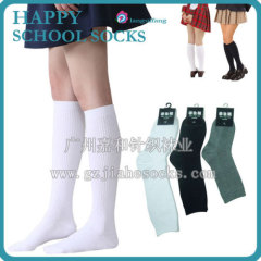 Japan style student knee socks cotton school socks customized