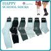 Quality cotton ankle school sport socks customized student socks