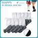 Double color ankle sport student socks China socks manufacture