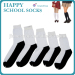 Double color ankle sport student socks China socks manufacture