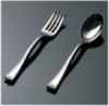 Hot Selling Quality Polish Mini Silver Cutlery Set include Fork and Spoon