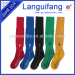 Antislip breathable football socks with cushion inside sport socks manufacture