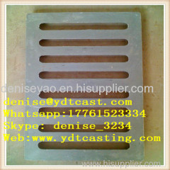 Ductile iron gully grates manhole grating EN124 C250 for waste water