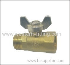 Brass Mini Valve Surface Raw