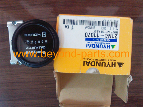 hyundai excavator parts R290-7 R450-7 R500-7 hour meter 21N4-11070