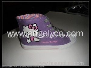 Hello KITTY Injection Canvas Shoes for chilldren