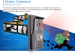 AlyBell WiFi wireless waterproof 120 degree wide angle timing recording digital peephole door viewer