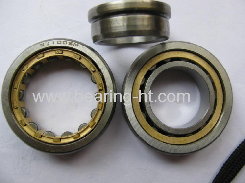 Small friction coefficient cylindrical roller bearing