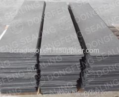 Non asbestos oil-resistant sheet for gasket material