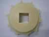 Plastic sprocket for RTB modular belting roller top conveyor chain