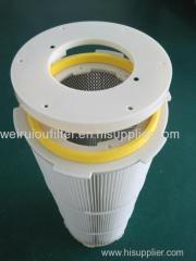 Quick release type dust removal filter cartridge