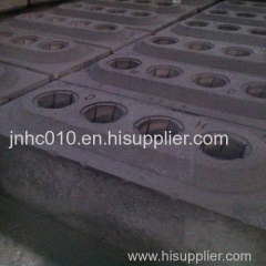 Pre baked anode block products