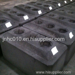 Anode carbon block Anode carbon block