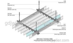 aluminum ceiling metal ceiling Vertical type screen ceiling system