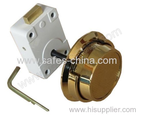 YOSEC mechanical combination safe lock with combination codes